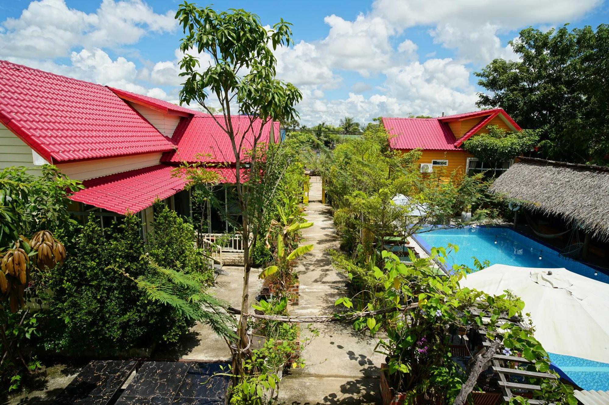 Yellow Star Hostel Kampot Exterior photo